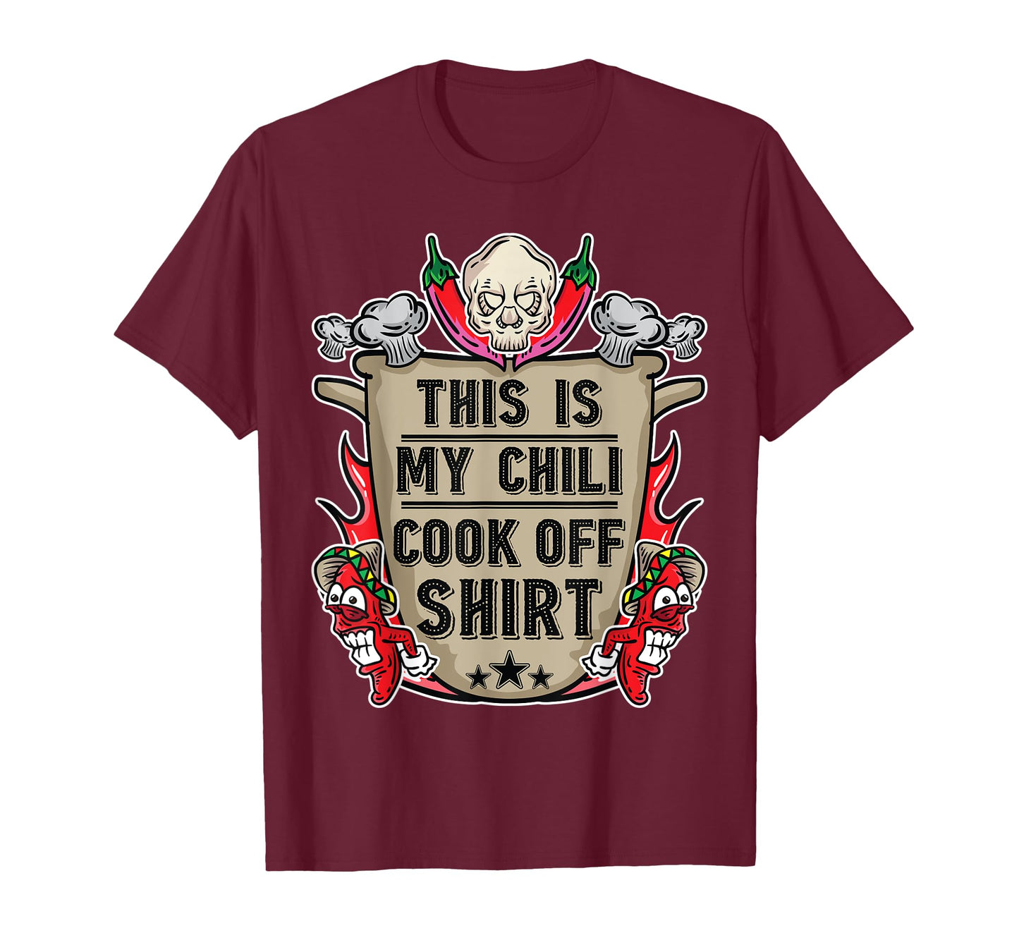 This Is My Chili Cook Off Shirt Cooking Competition Team T-Shirt