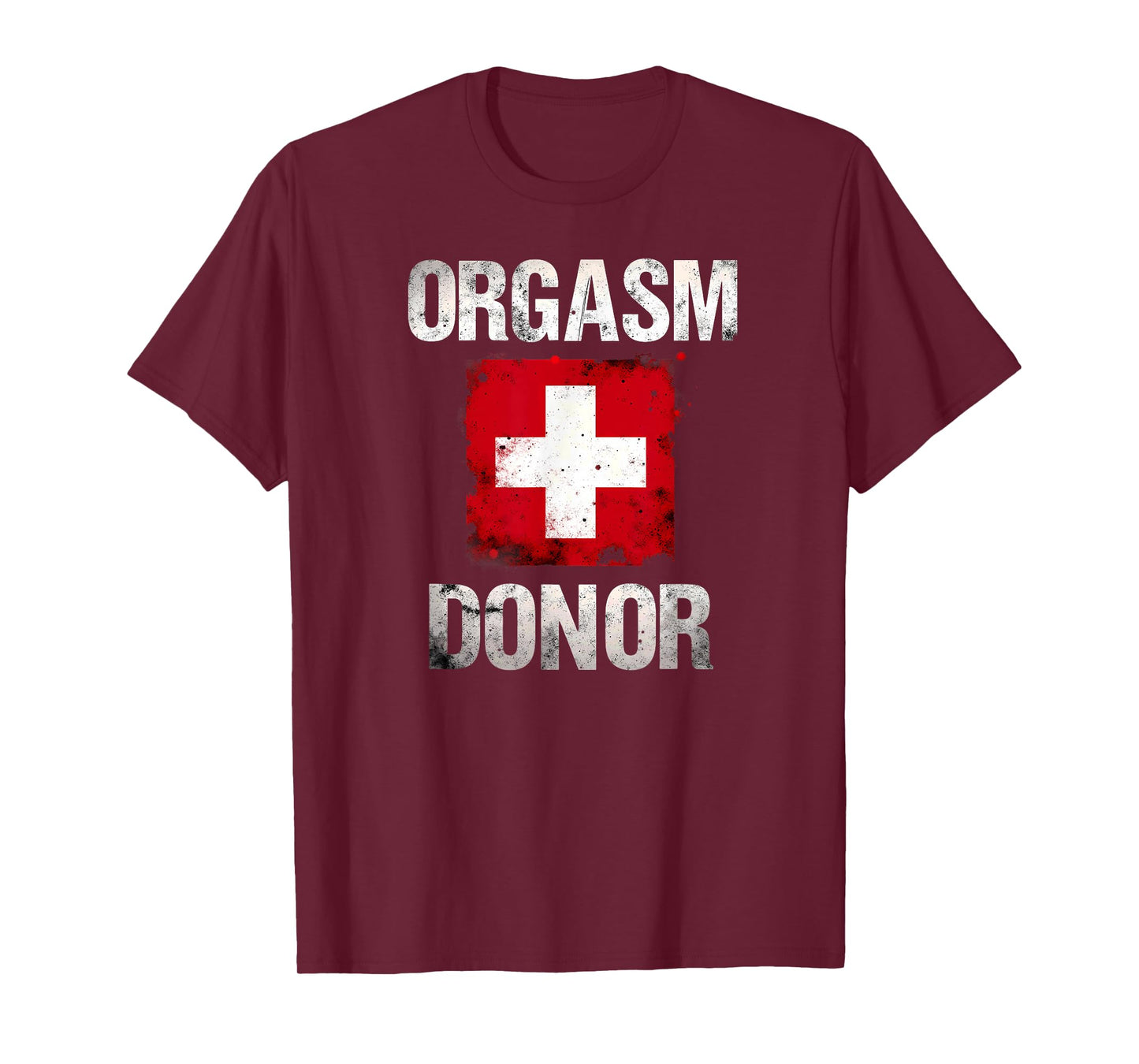 Retro Dirty Jokes Orgasm Donor T-Shirt