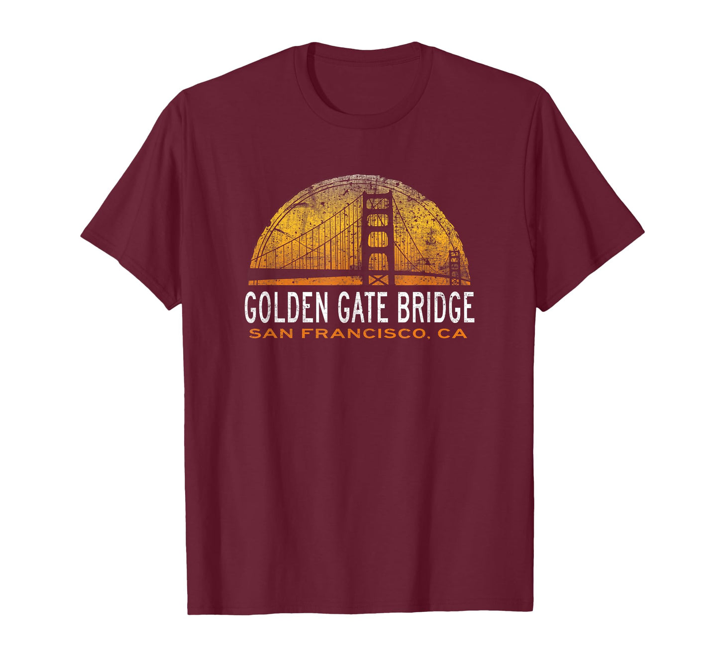 Golden Gate Bridge Vintage San Francisco, CA T-Shirt