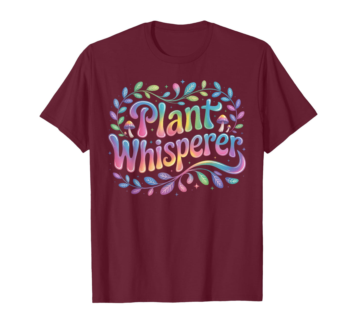 Plant Whisperer Green Leaf Botanical T-Shirt