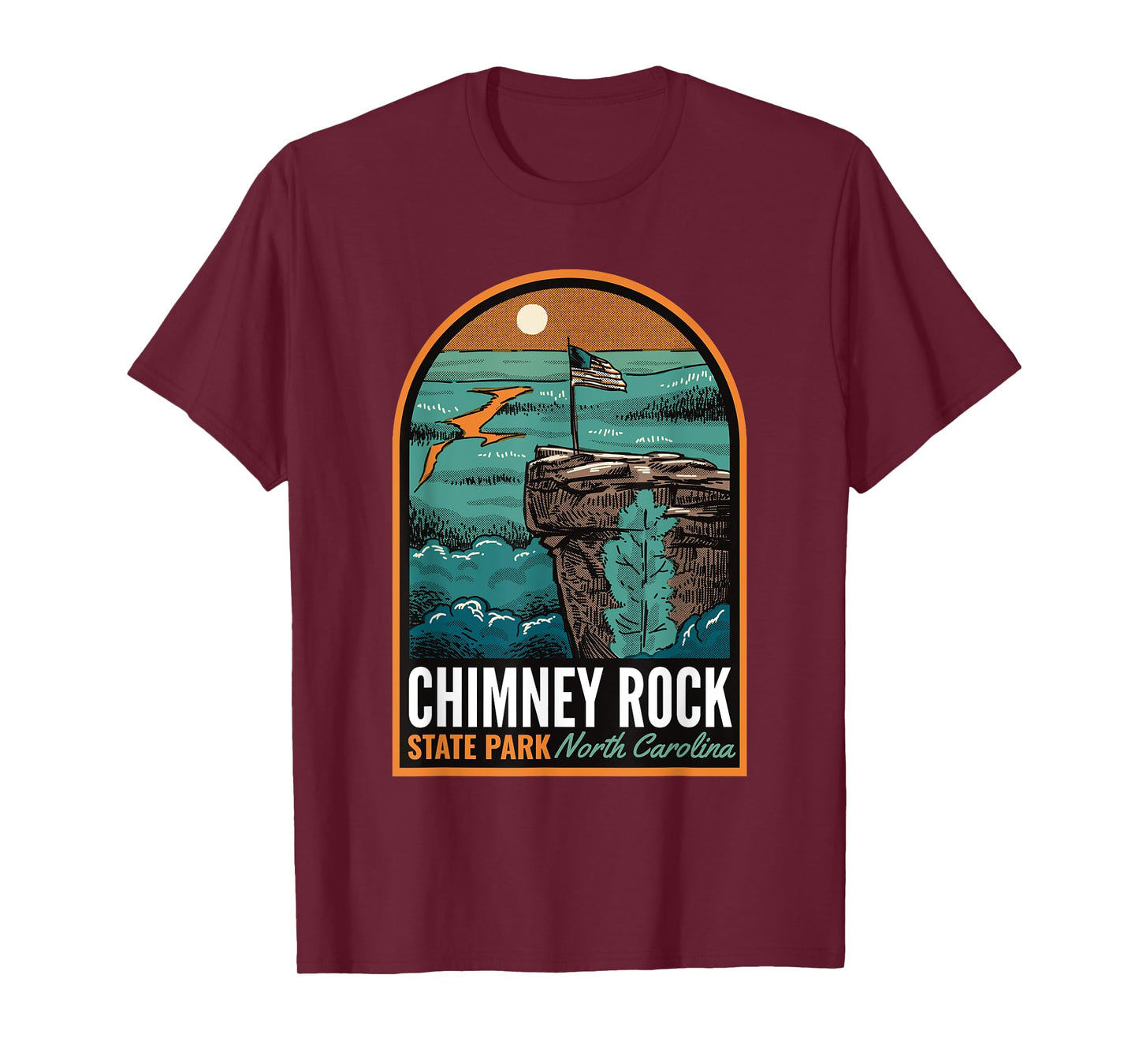 Chimney Rock State Park NC Vintage T-Shirt