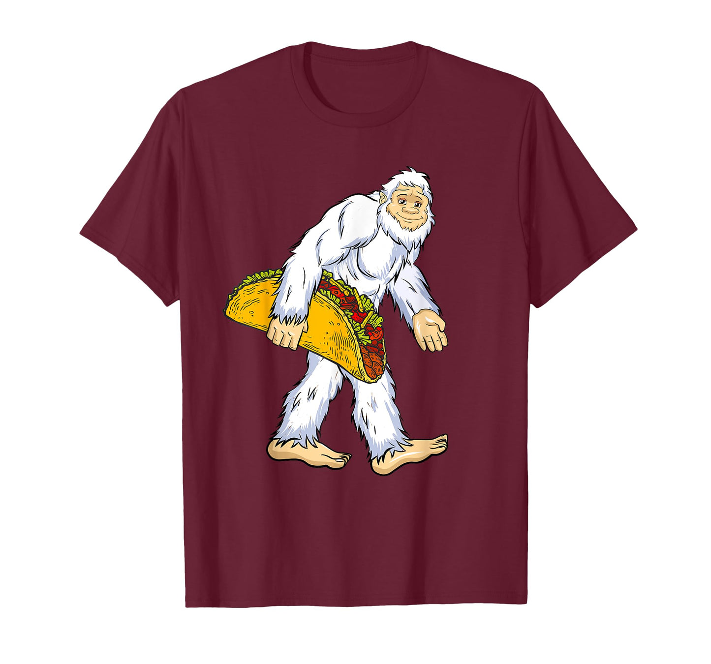 Yeti I Believe Lover Funny Monster Ape Man Tacos Snowman T-Shirt