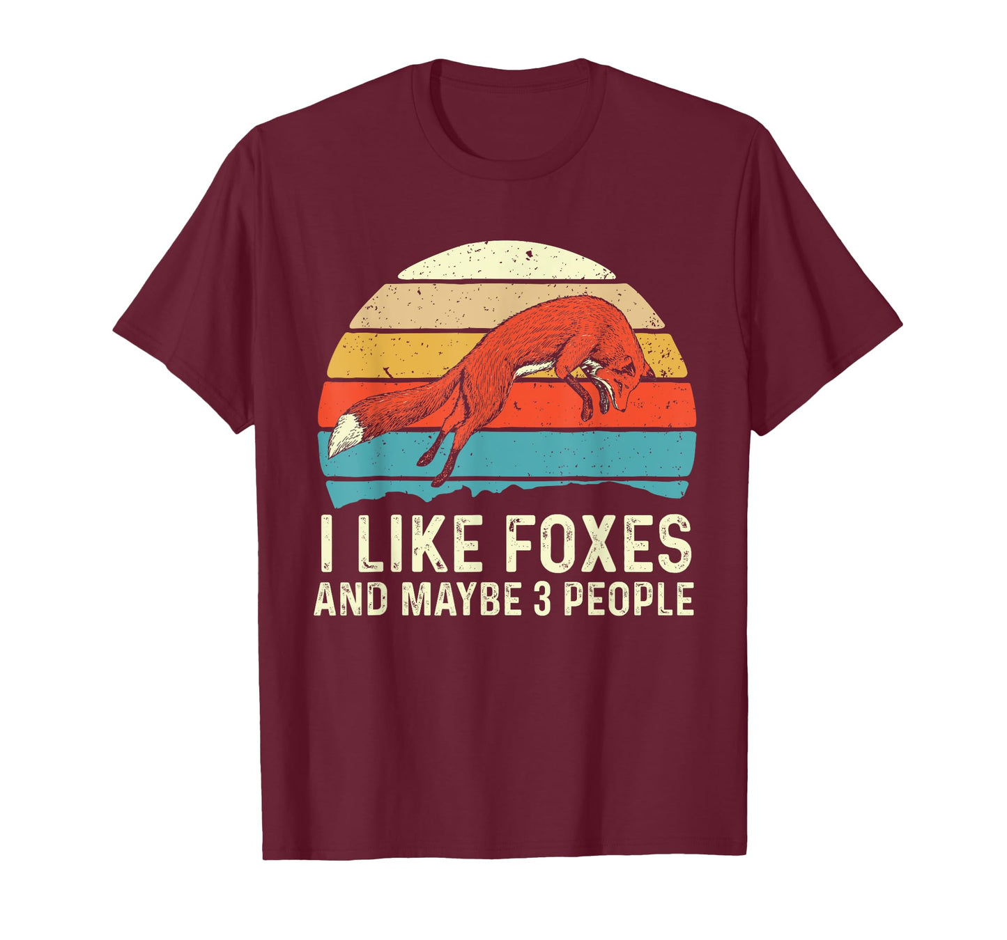 I Like Foxes - Zookeeper Fox Lover Hiker Camper T-Shirt