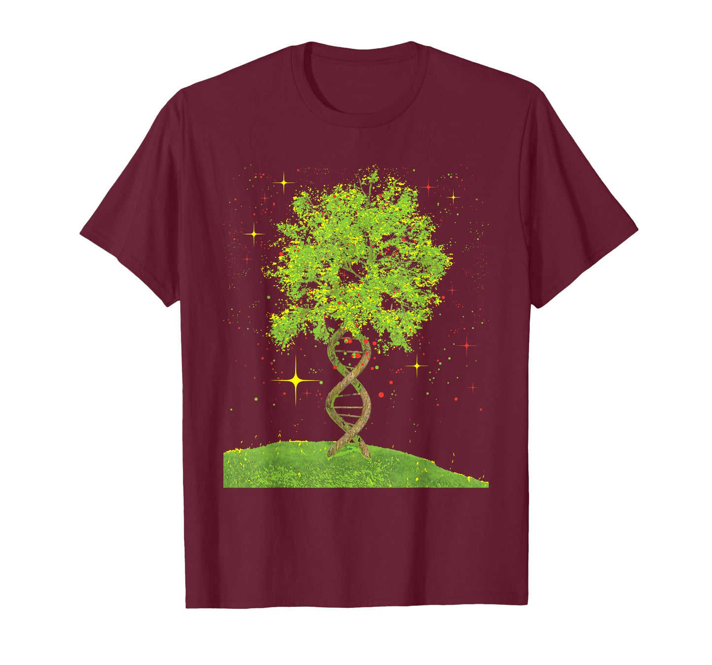 DNA Tree - Biologist Biology Student Science Earth Day T-Shirt