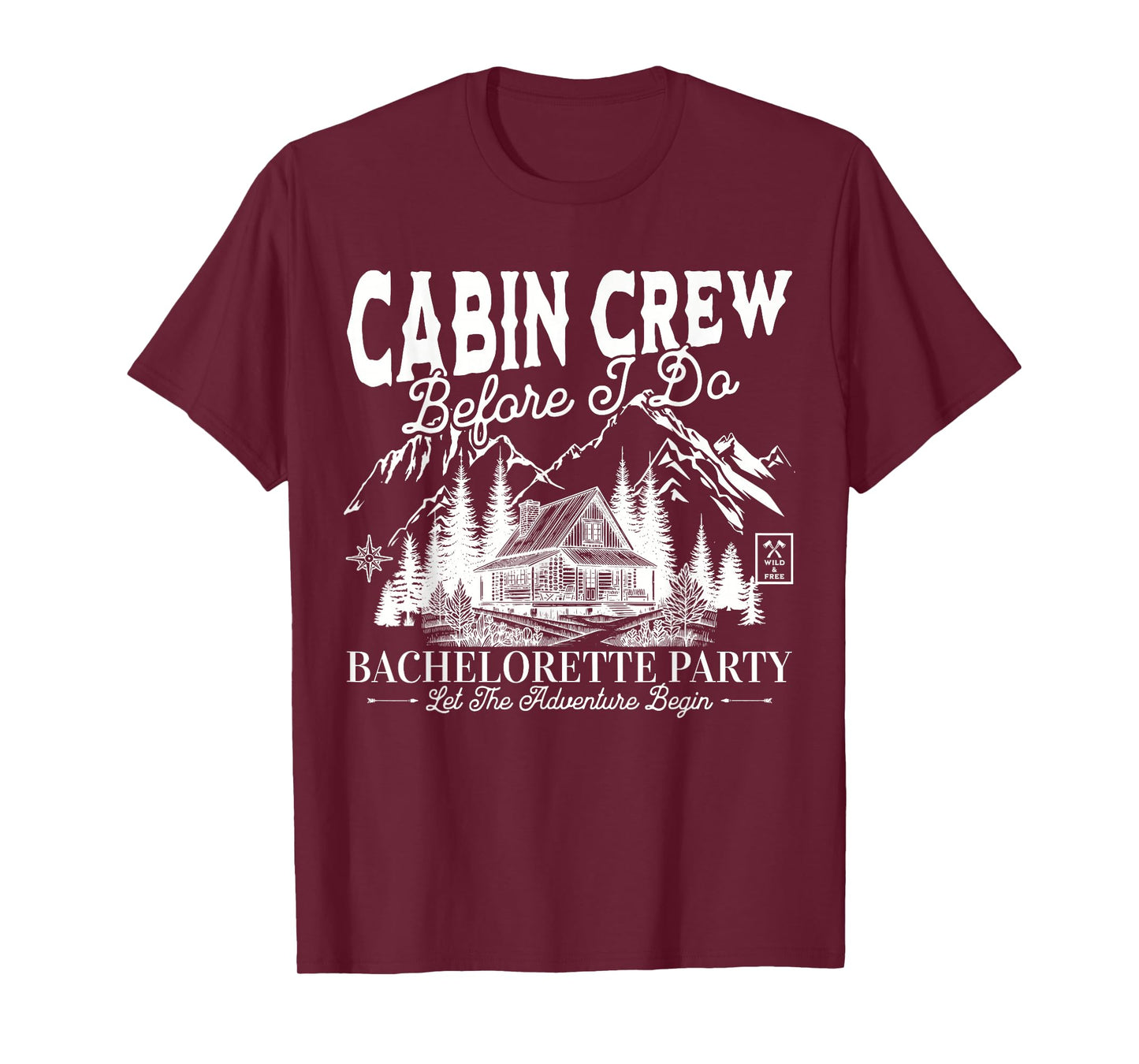 Cabin Crew Before I Do Camp Bach Bachelorette Party Matching T-Shirt