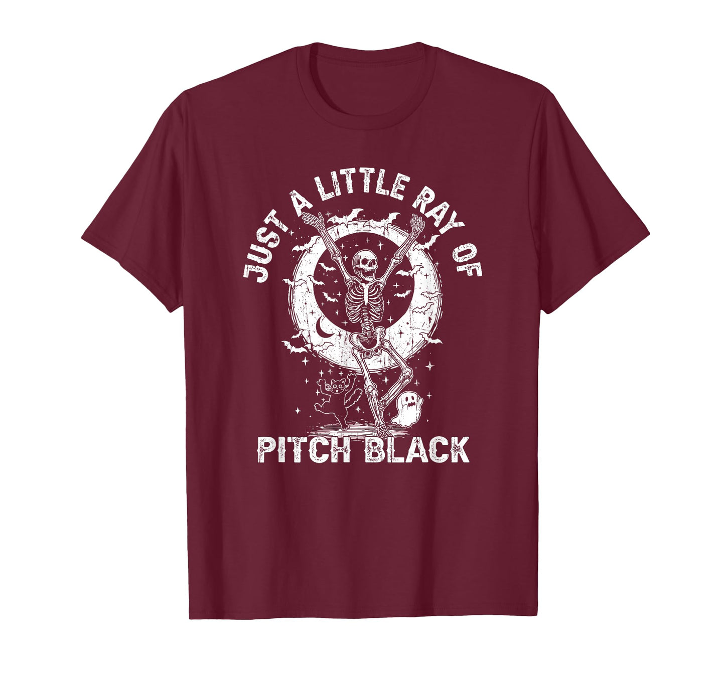 Just A Little Ray of Pitch Black, Funny Halloween T-Shirt