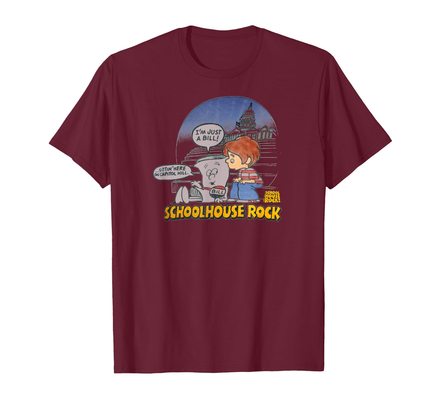 Schoolhouse Rock I'm Just a Bill T-Shirt