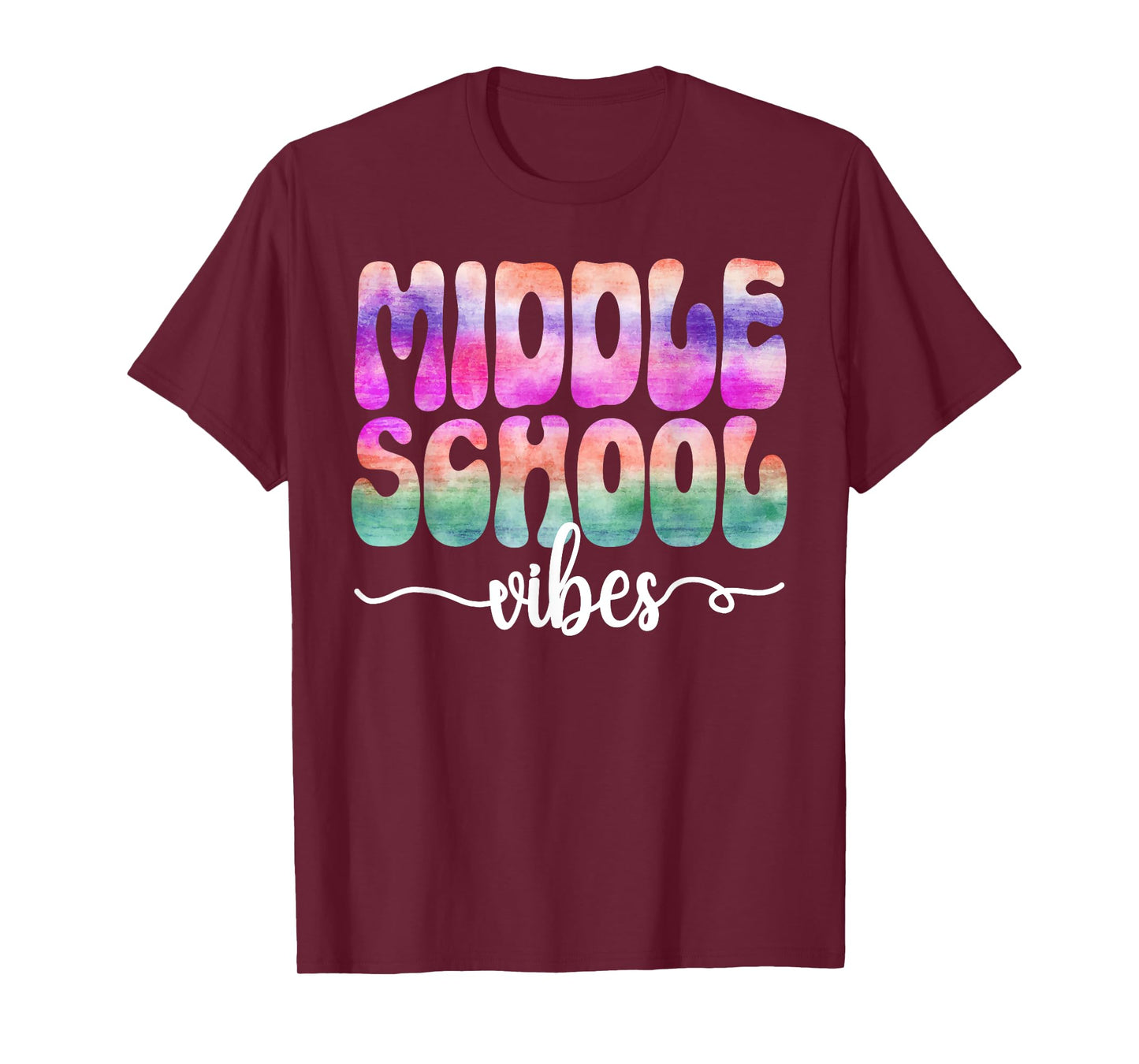 Hello Middle School Vibes Back To School Middle School Squad T-Shirt