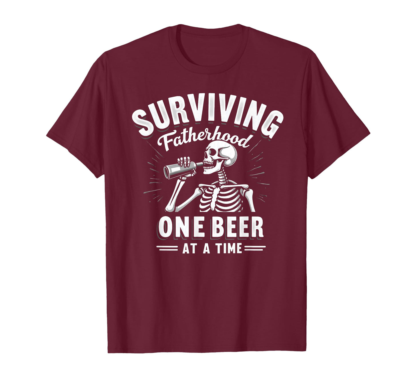 Dad Joke Surviving Fatherhood One Beer at A Time T-Shirt