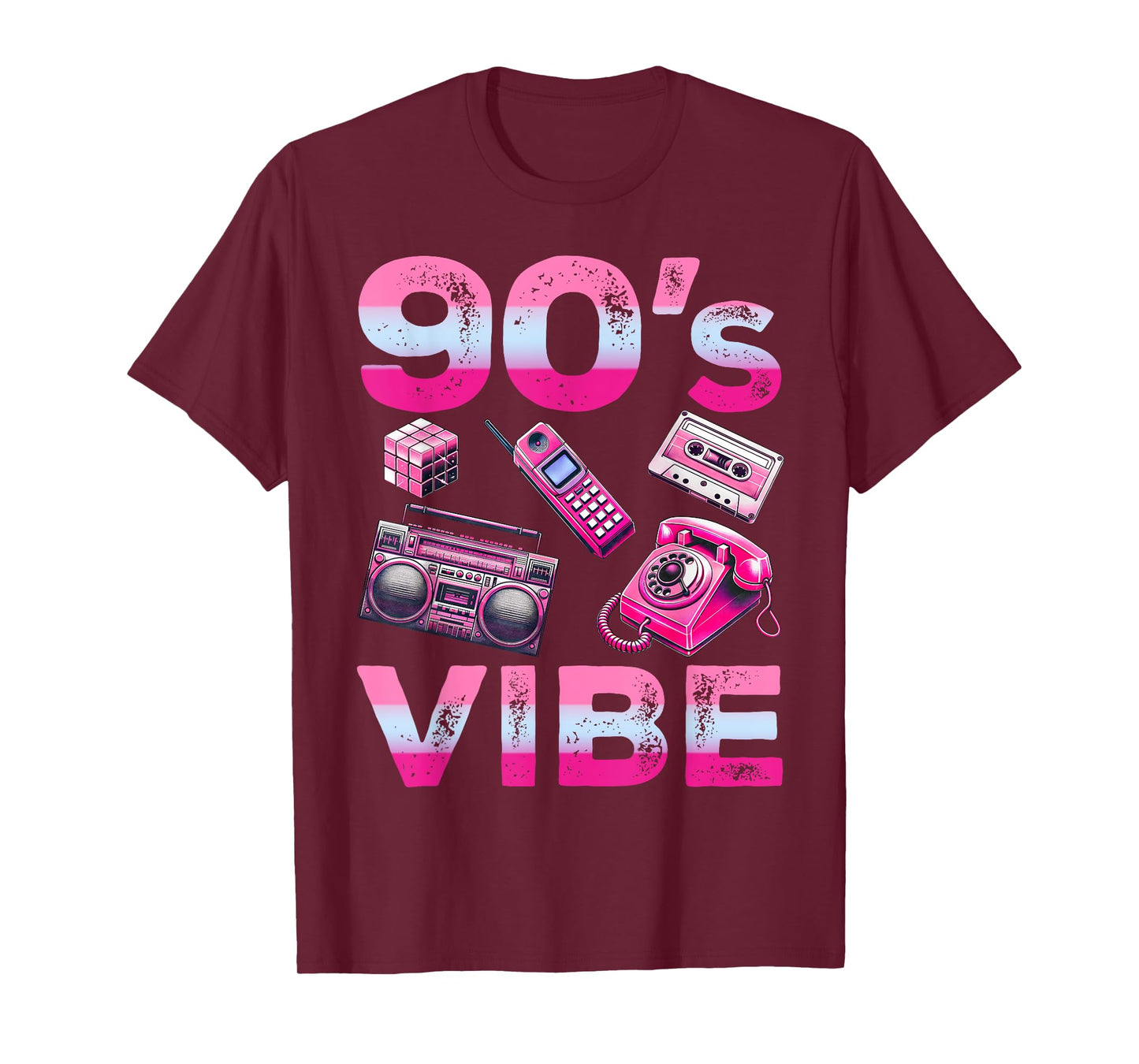 90s Vibe 1990s Vintage Style Nineties Retro Party T-Shirt