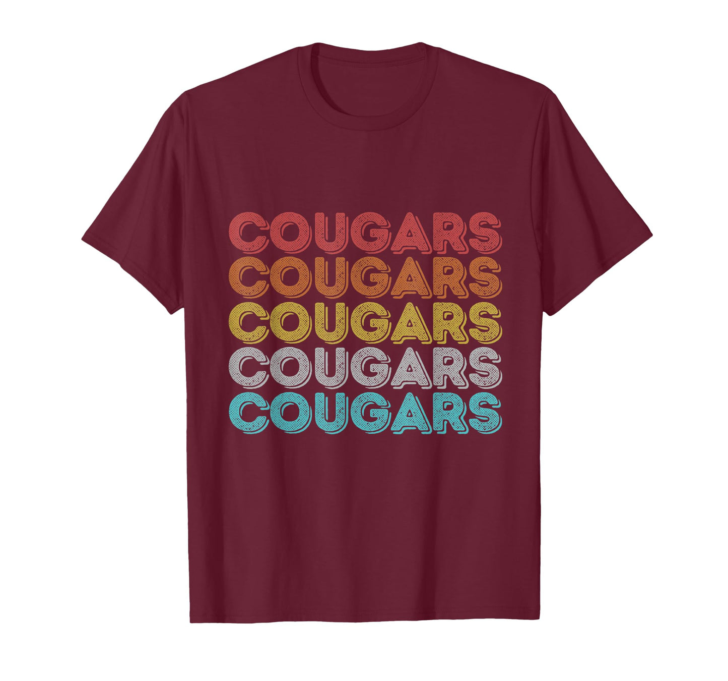 Vintage Retro Cougars T-Shirt