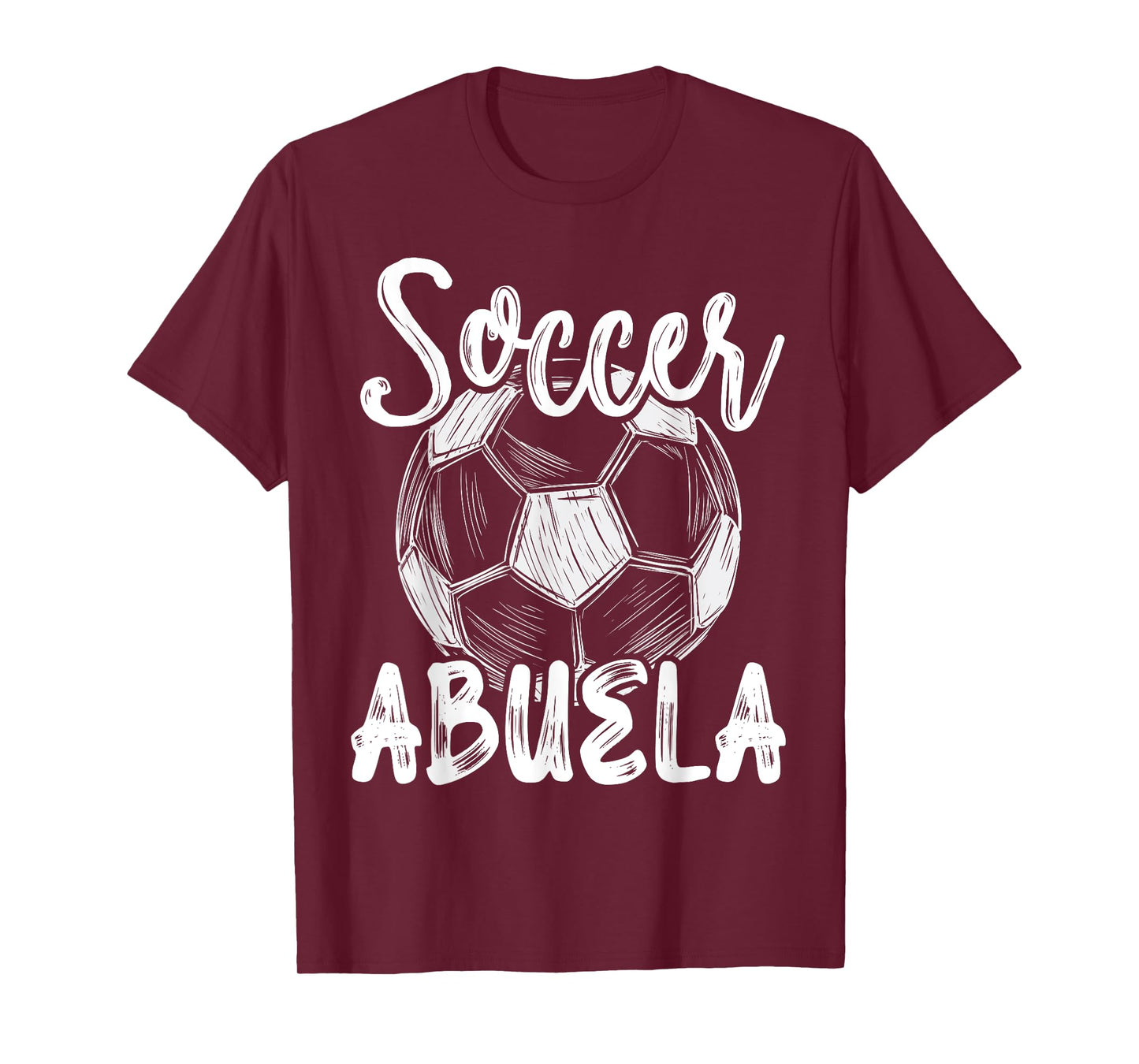 Soccer Abuela Women Family Matching Team Player Soccer Ball T-Shirt