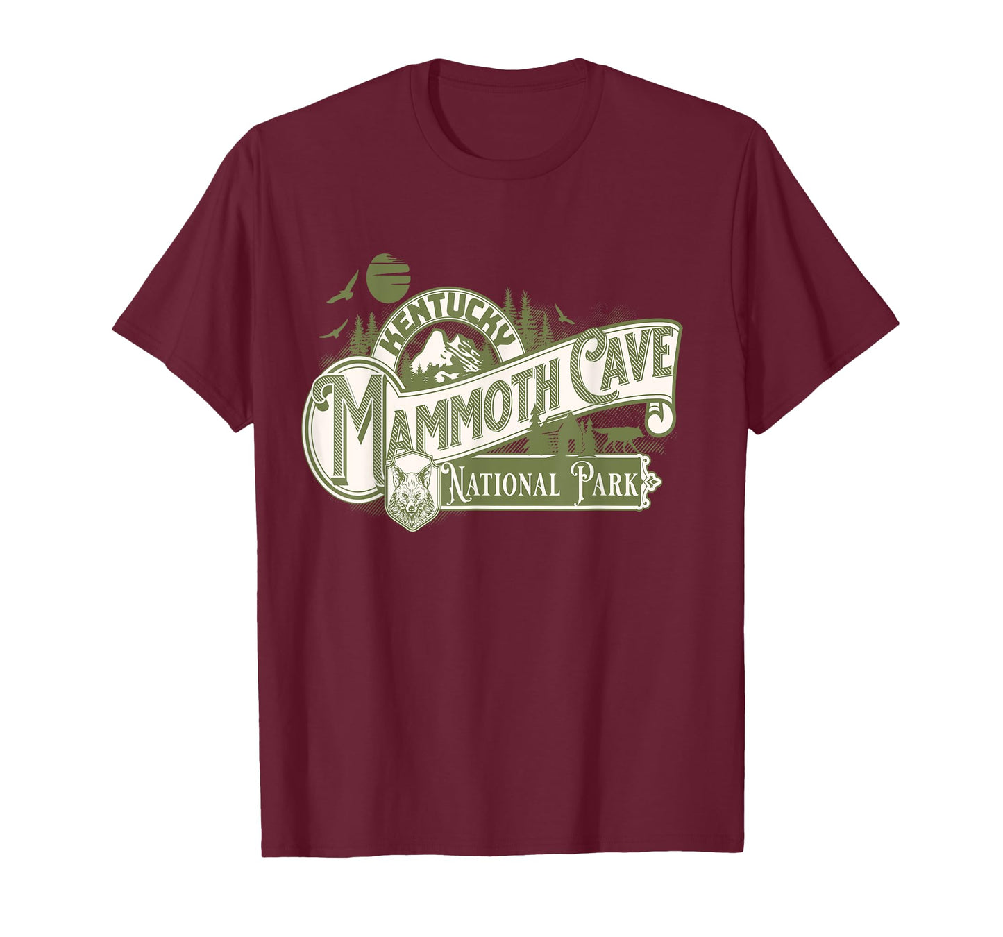 Mammoth Cave National Park Scenic Trail Explorer Hiking T-Shirt