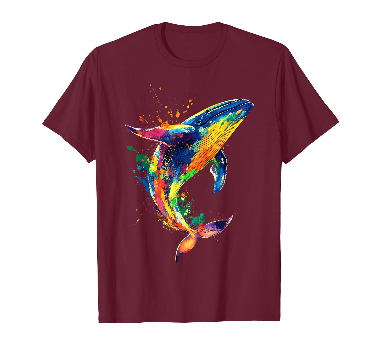 Colorful Whale T-Shirt