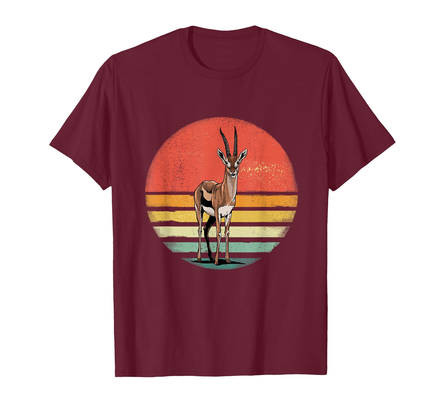 Retro Vintage Gazelle Animal - Gazelle Lover T-Shirt