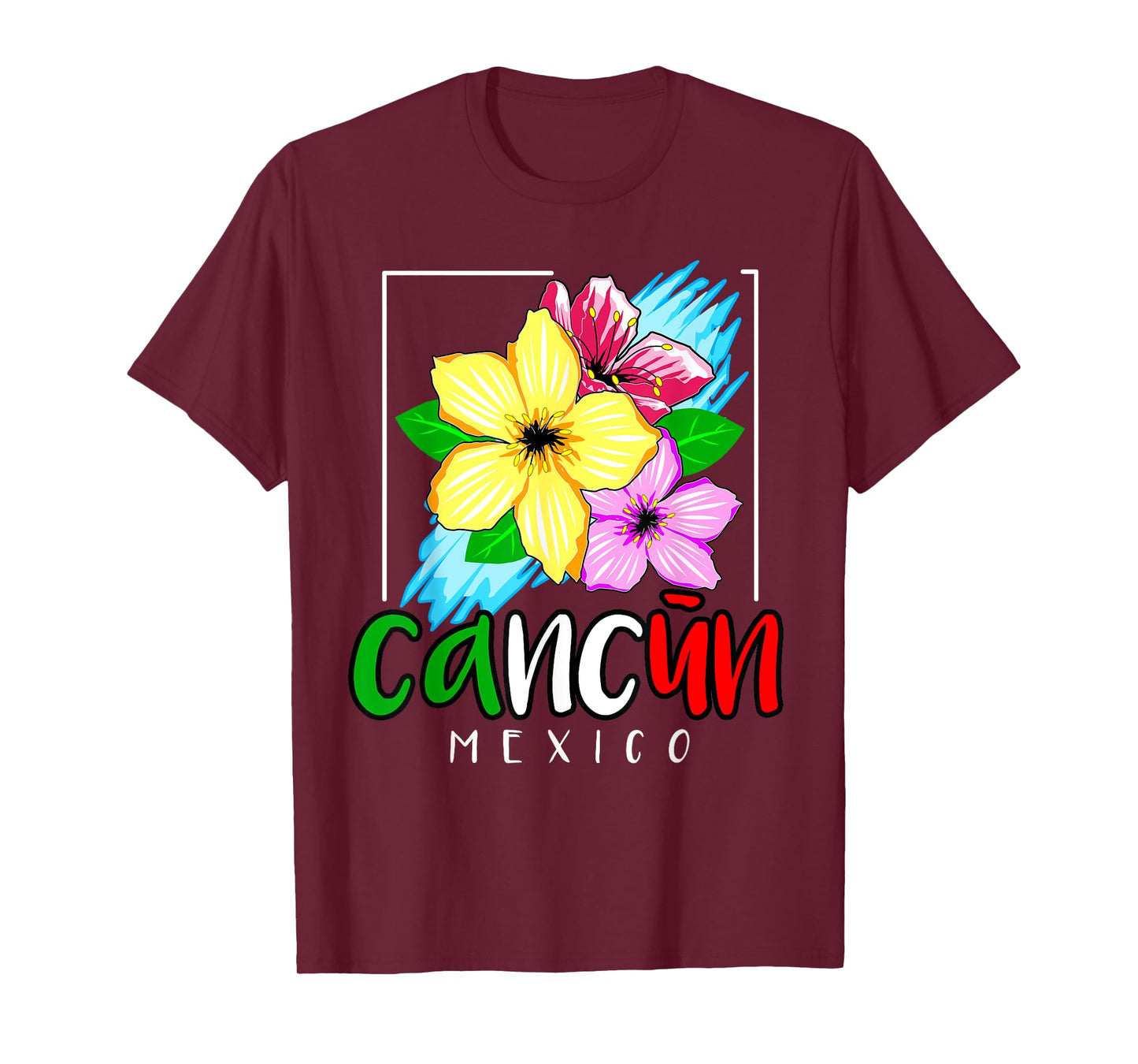 Cancun Mexico Souvenir Gift Spring Break Summer Vacation T-Shirt