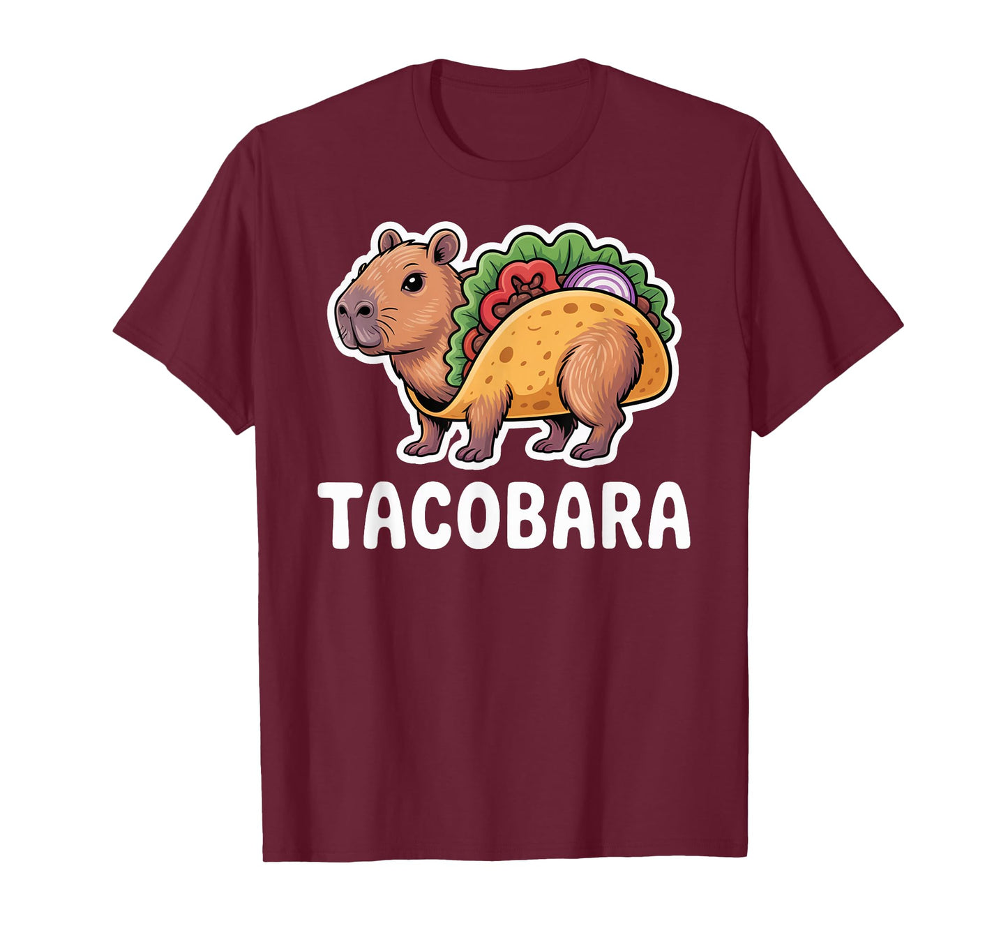 Capybara Rodents Kids Tacobara Funny Capybaras T-Shirt