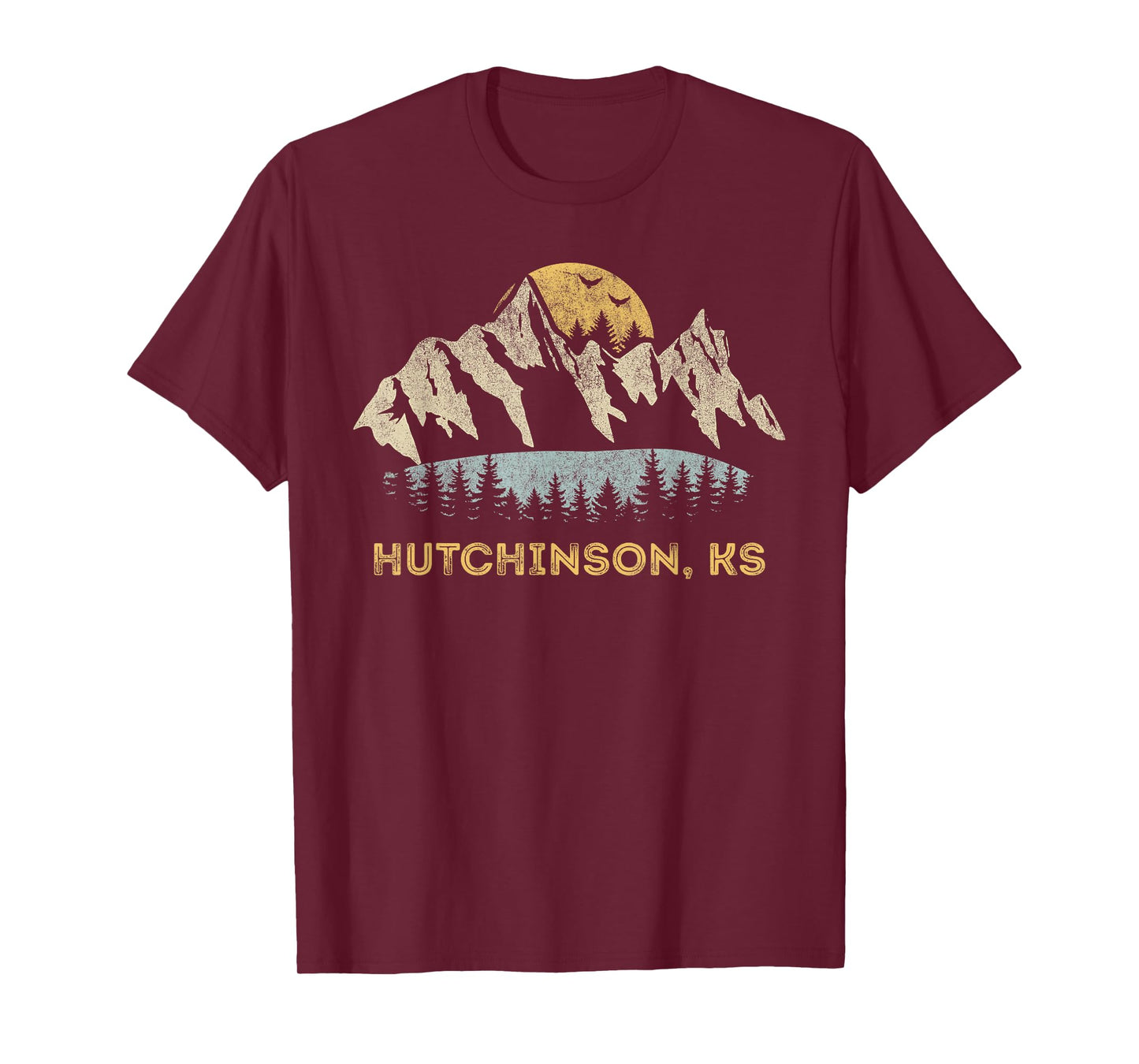Hutchinson Kansas Mountain Sunset Sunrise KS T-Shirt