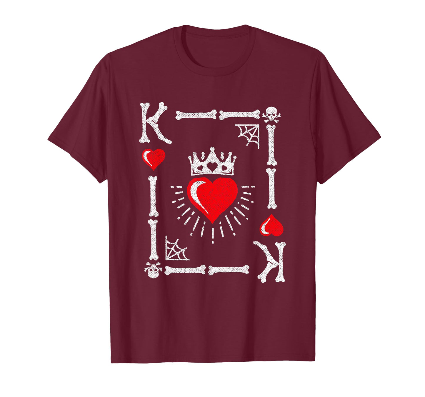 King of Hearts Card Costume - Halloween King of Hearts T-Shirt