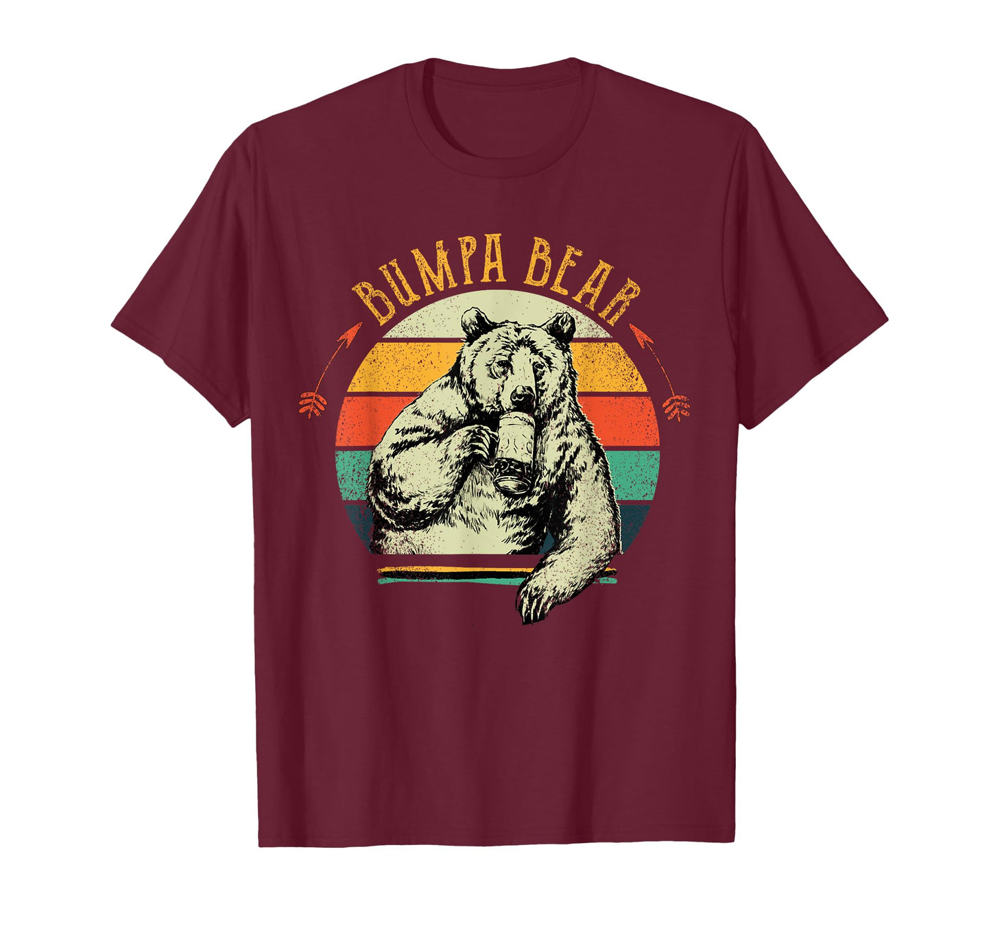 Vintage Bumpa Bear Shirt Funny Fathers Day T-Shirt