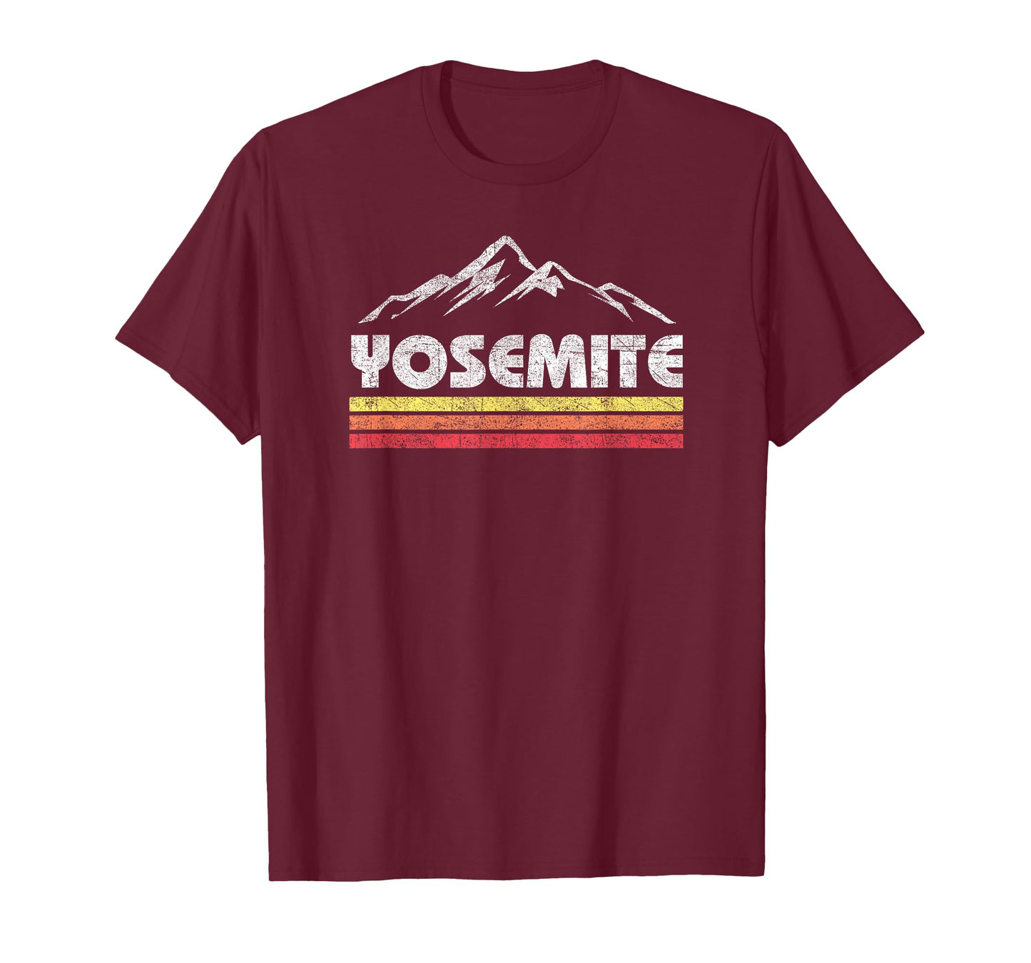 Yosemite California National Park Souvenir Shirts Retro Yosemite California Vintage National Park Souvenir T-Shirt