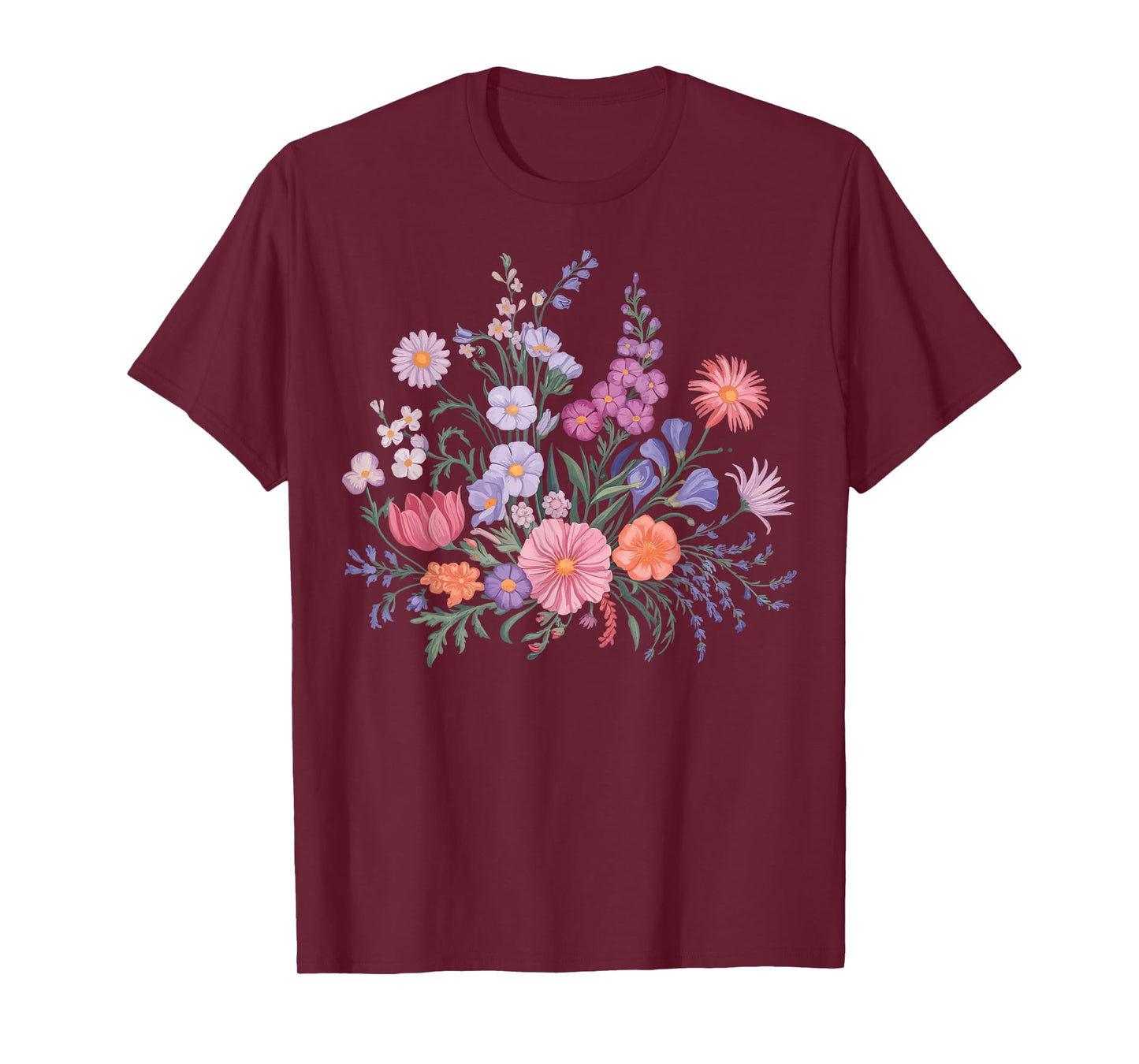 Wildflowers Nature Flowers Floral T-Shirt