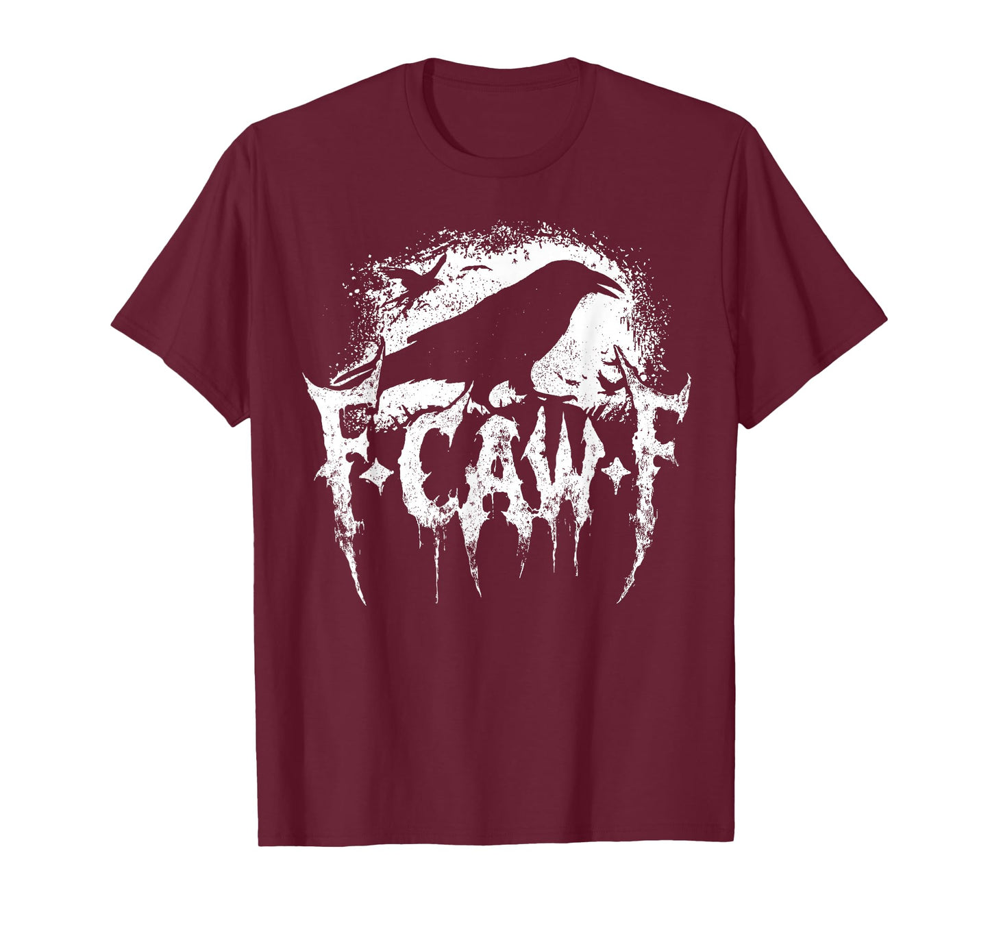F Caw F Crow Moon Gothic T-Shirt