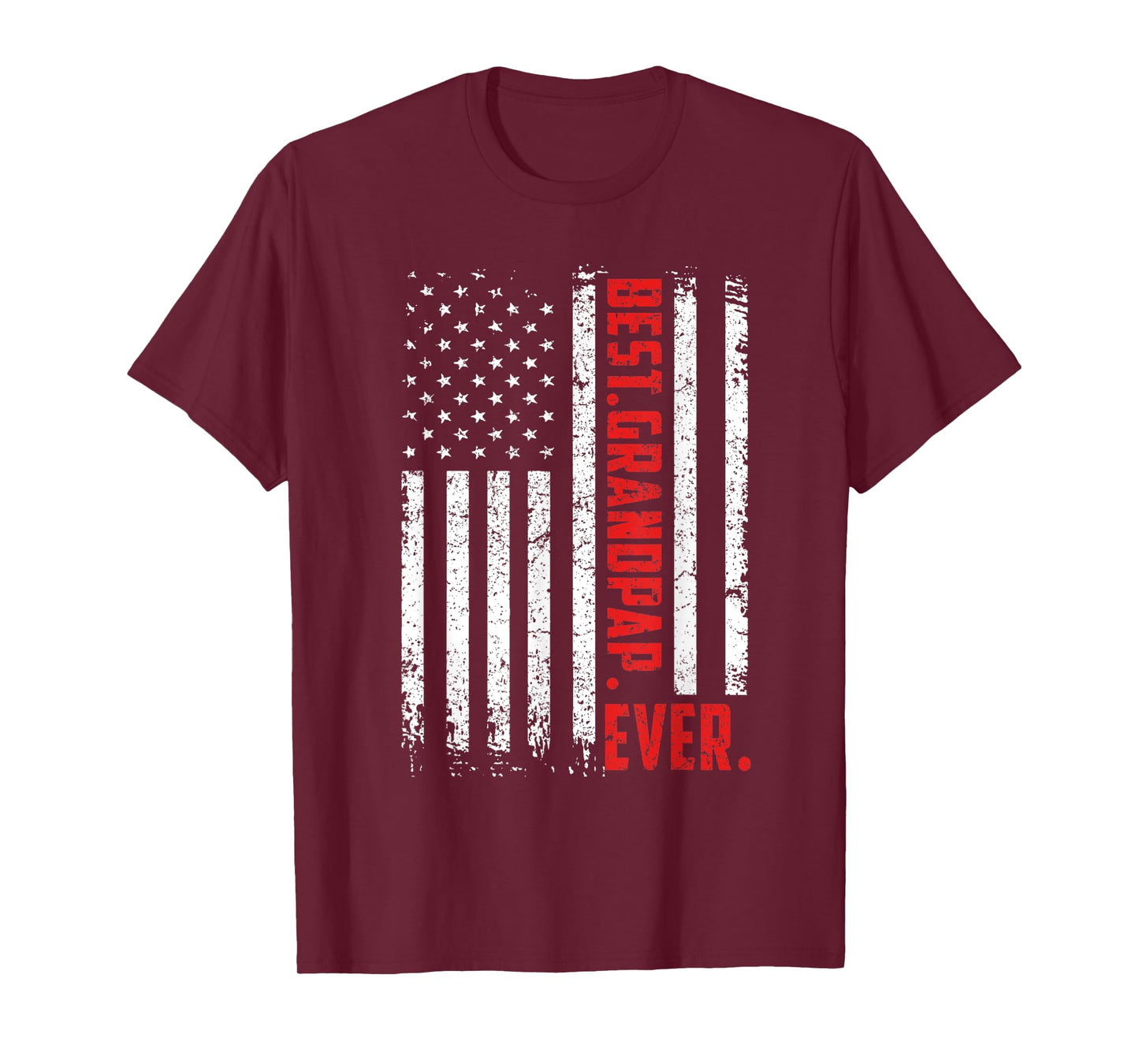 Best. Grandpap. Ever. American Flag Father's Day Men T-Shirt