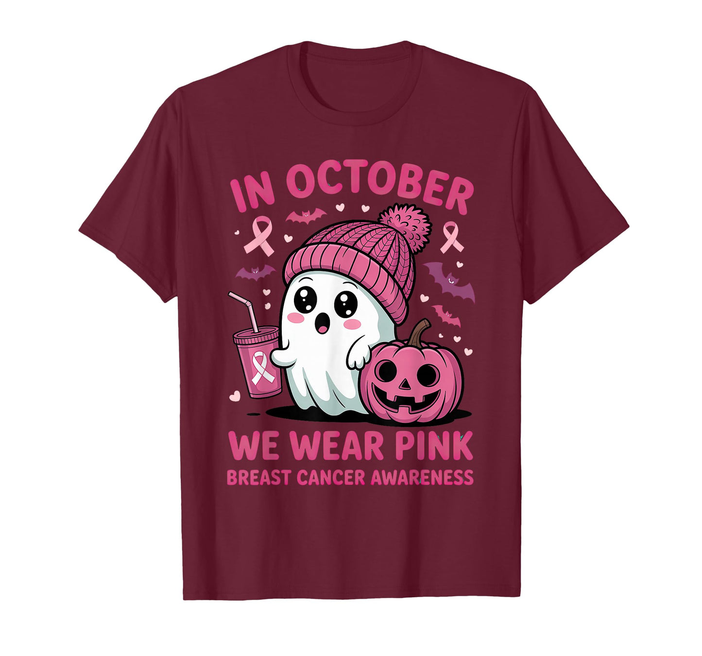 Breast Cancer in October We Wear Pink T-Shirt