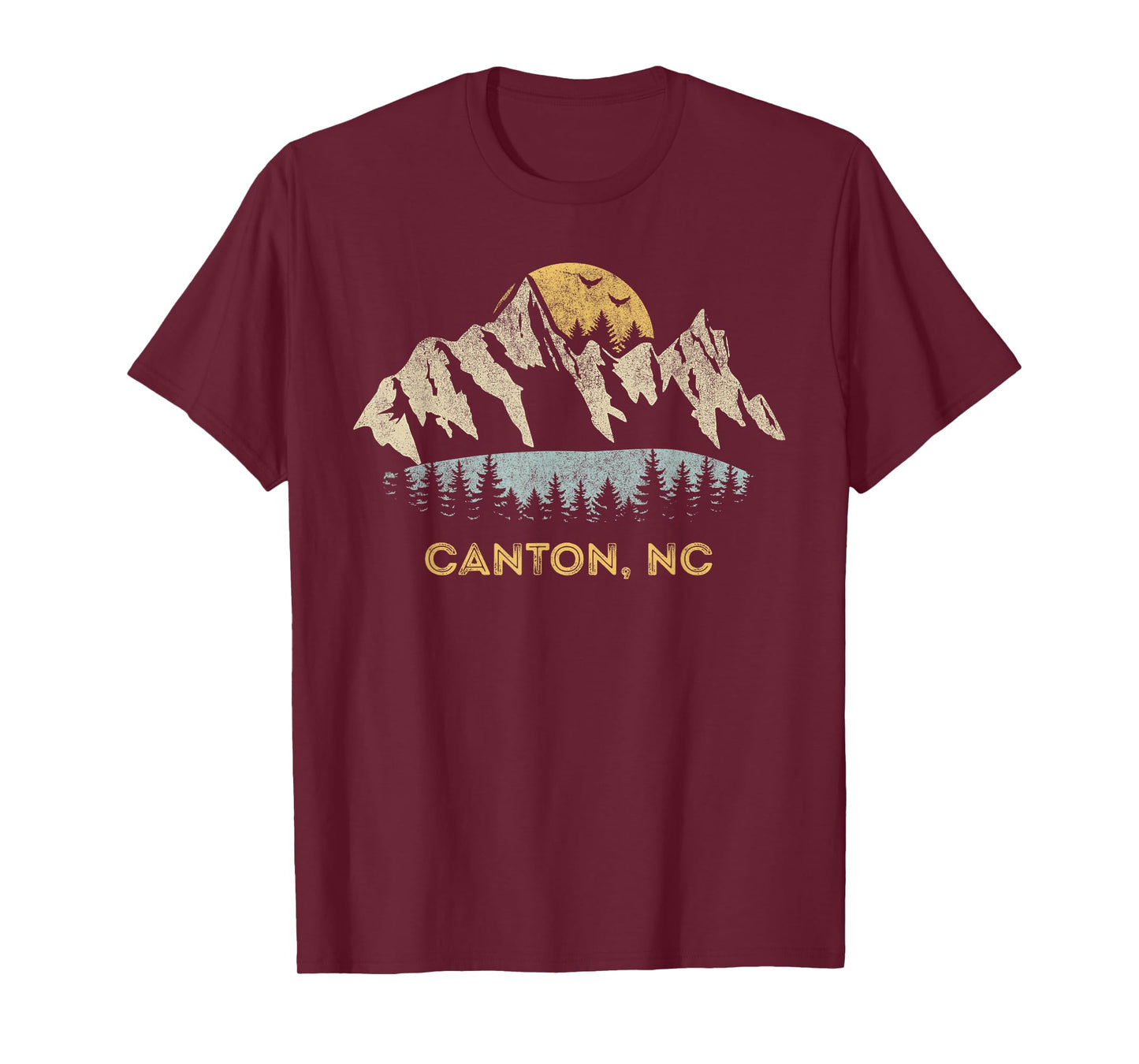 Canton North Carolina Mountain Sunset Sunrise NC T-Shirt