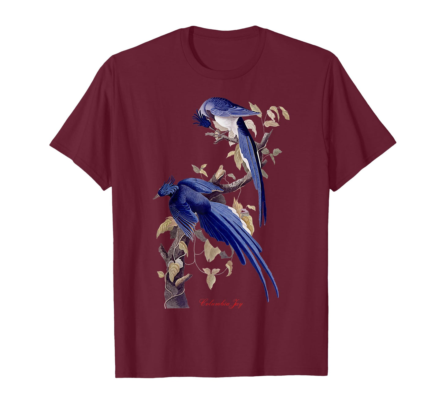 Audubon Columbia Jay North American Birds Education Nature T-Shirt