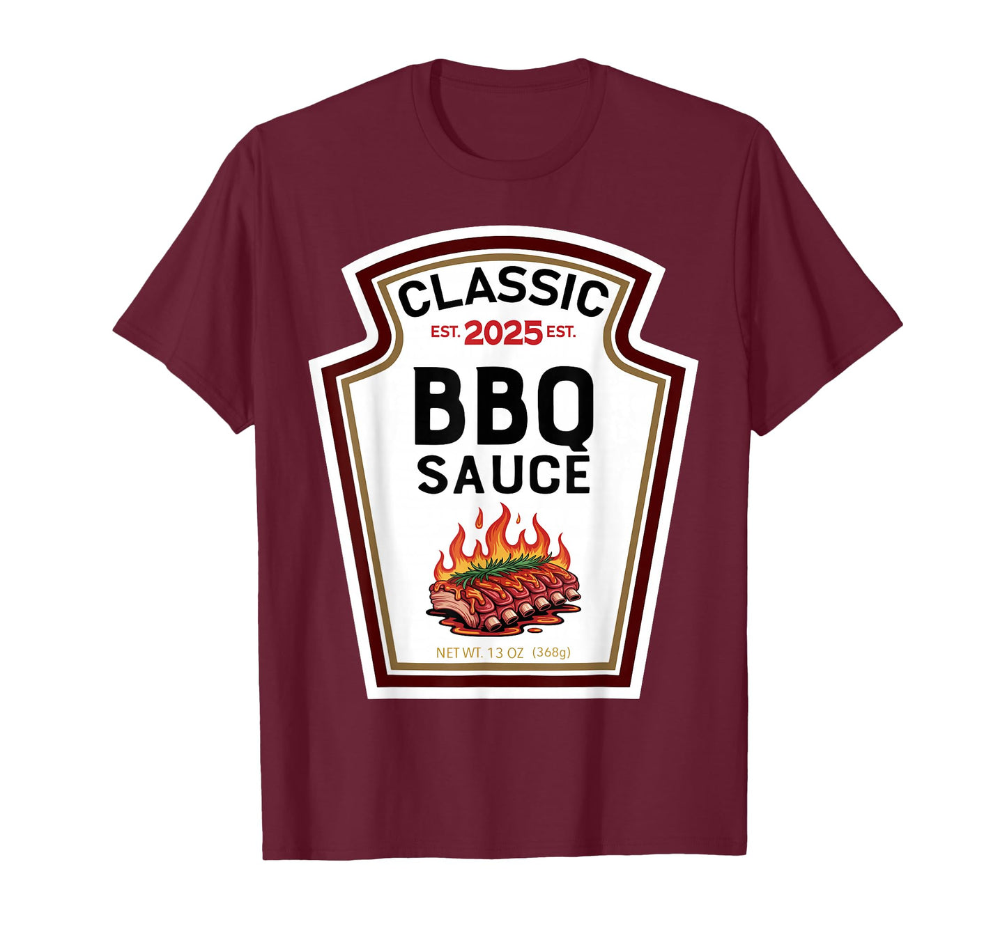 Barbecue Sauce Halloween Costume Family Matching T-Shirt