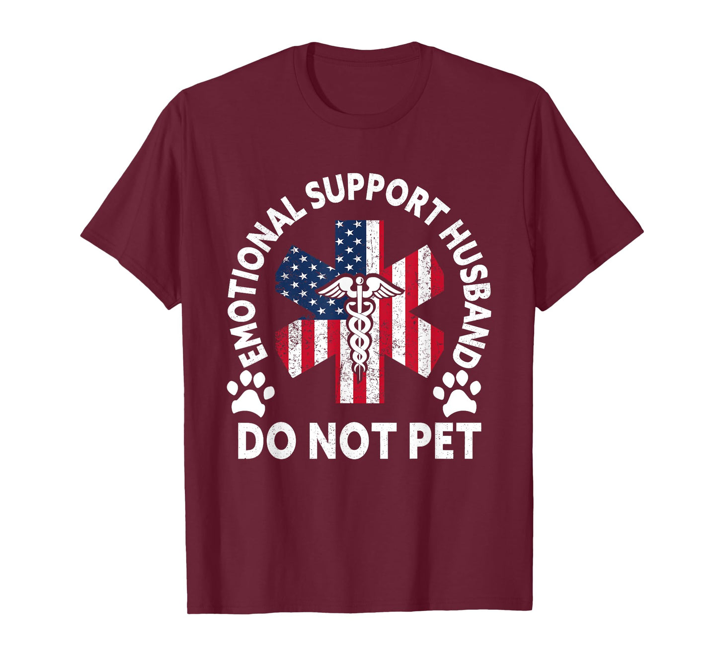 Emotional Support Husband Do Not Pet T-Shirt