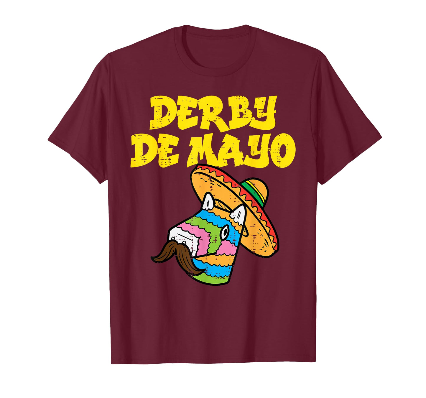Derby De Mayo Pinata Cinco De Mayo Mexican Fiesta Party T-Shirt