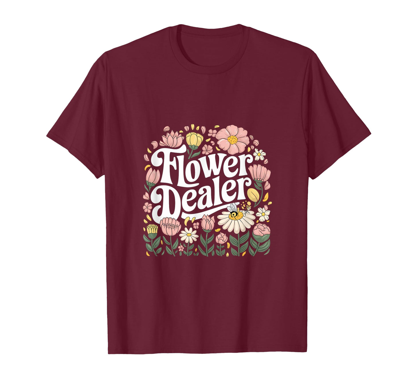 Flower Dealer Florist Gardening Lover ||- T-Shirt