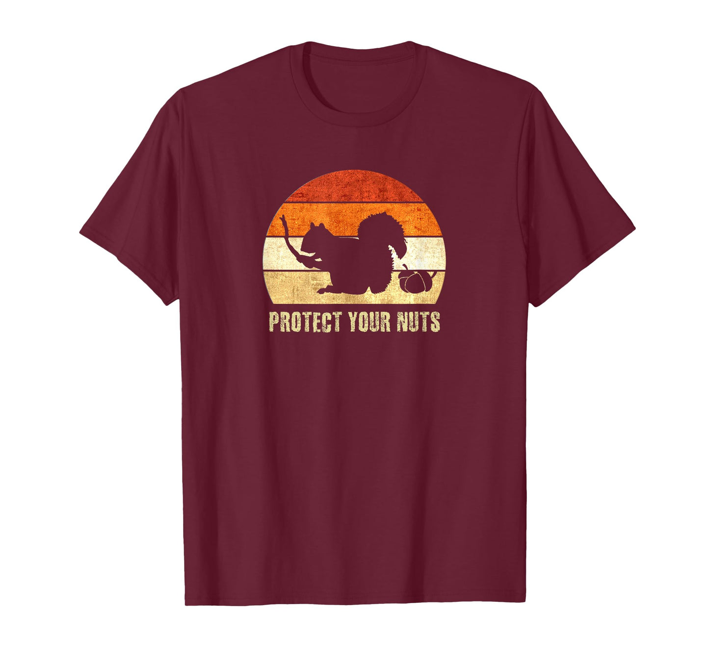 Funny Squirrel Tee Protect Your Nuts forest rodent T-shirt T-Shirt