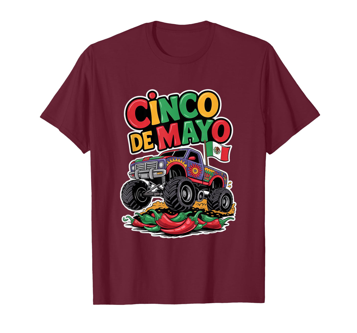 Cinco De Mayo Outfit For Boys Toddler Boy Mexican Outfit T-Shirt