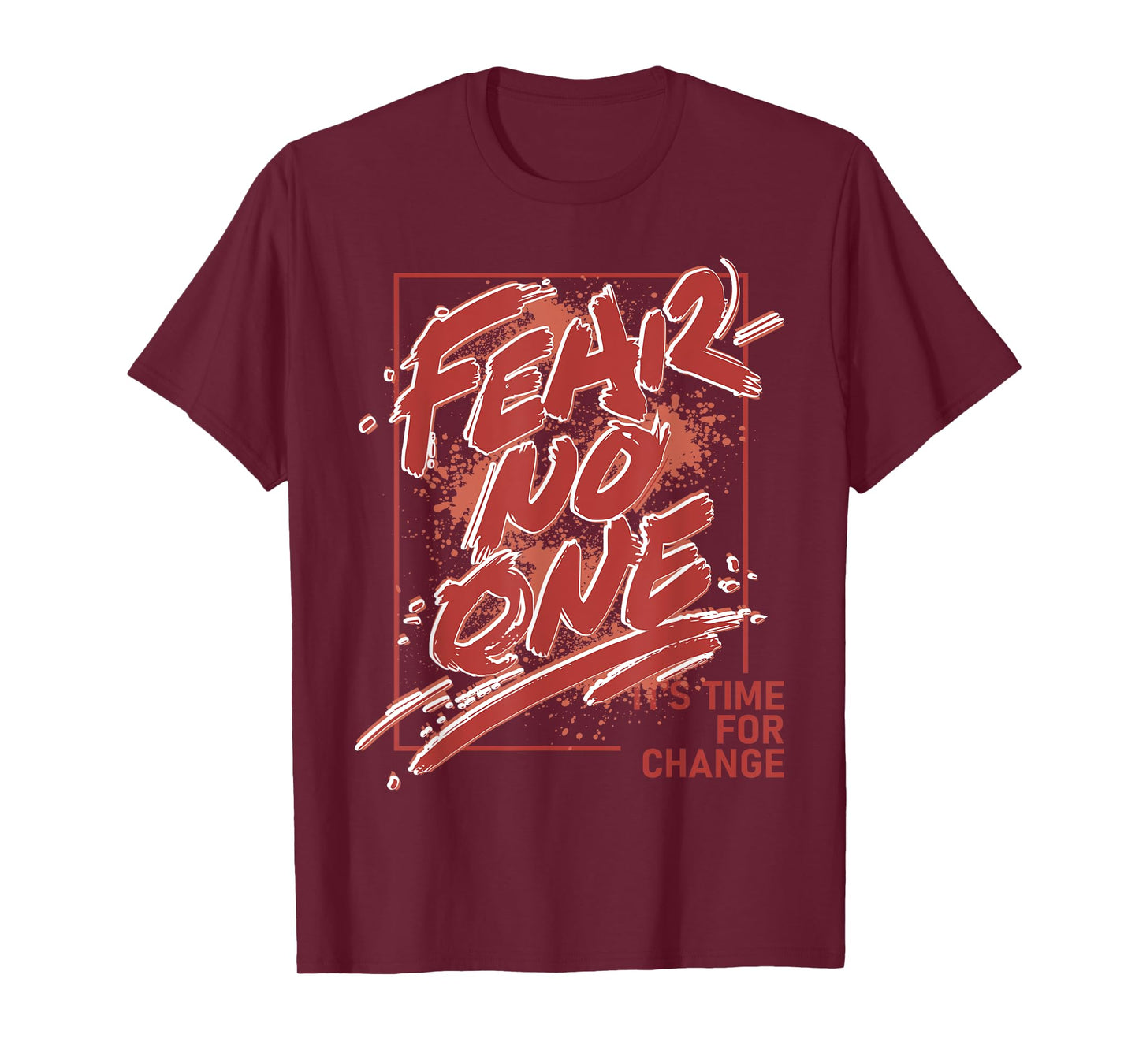 Fear No One Dune Red 13s Matching Tee For Men Women T-Shirt