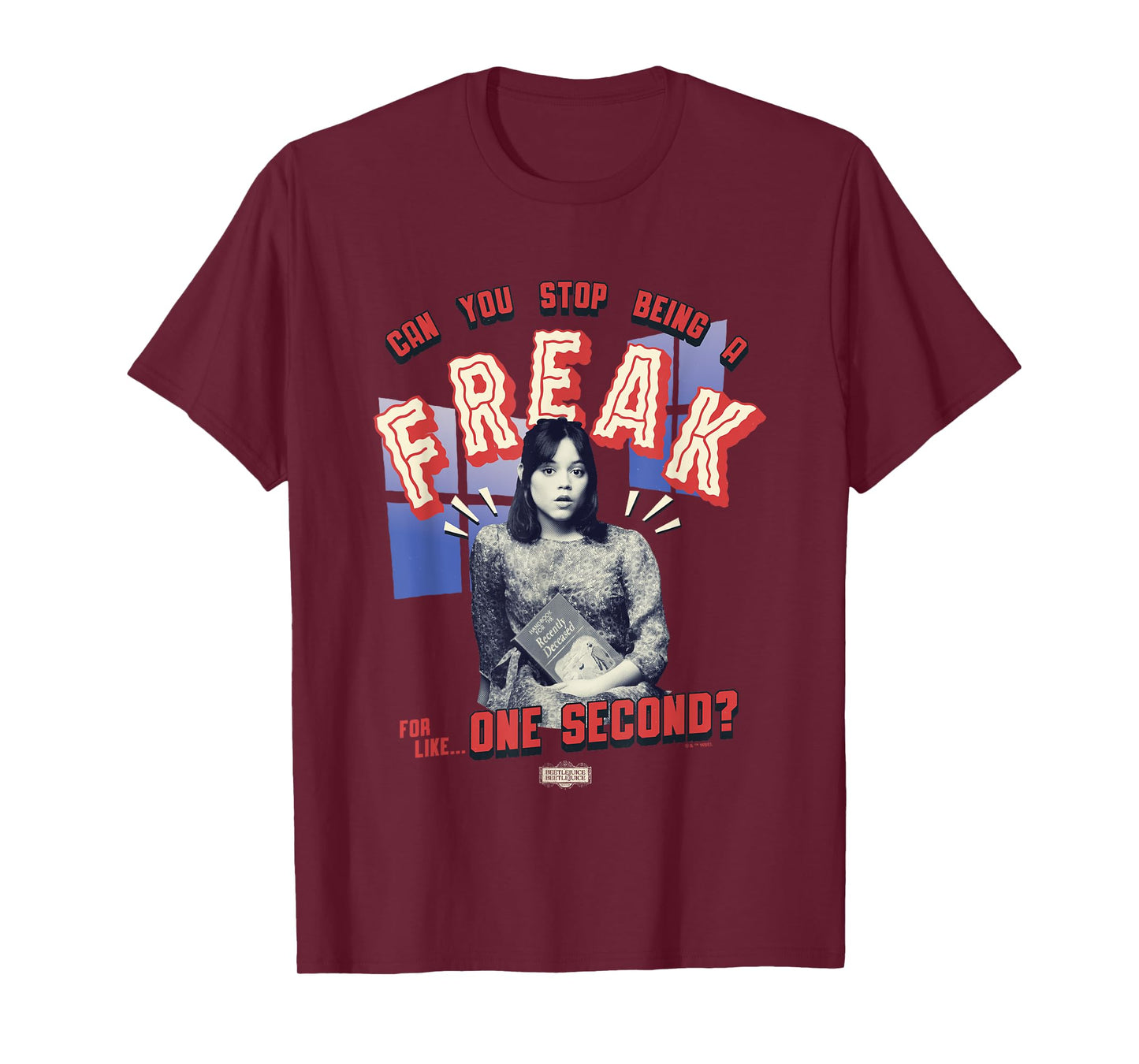 Beetlejuice Beetlejuice Can You Stop Being A Freak? Astrid T-Shirt
