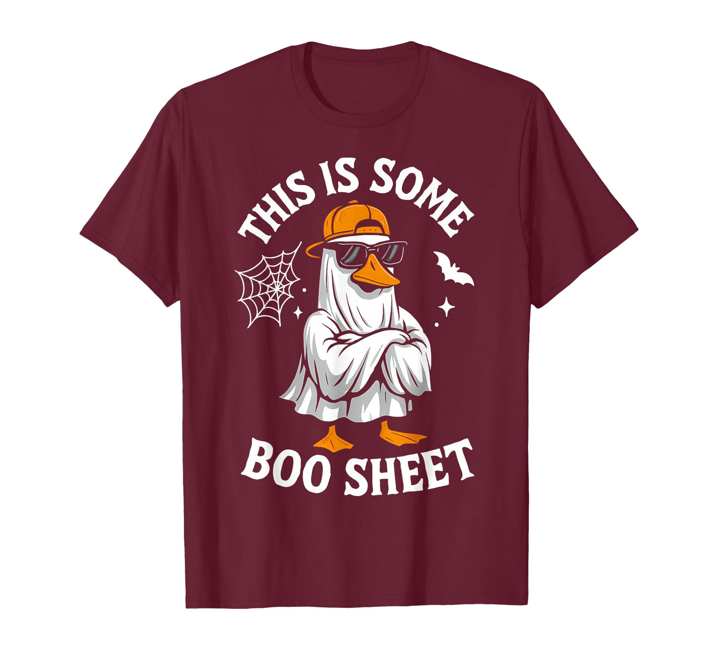 This is Some Boo Shet Funny Halloween Goose Ghost Women Men T-Shirt