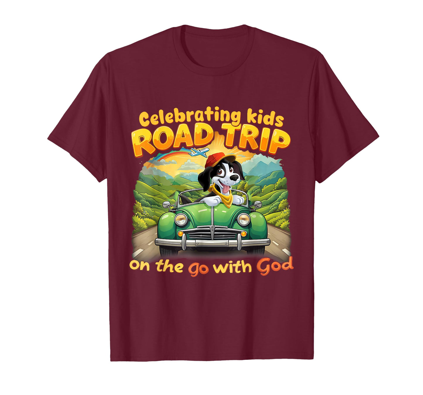 Celebrating Kids Road Trip On The Go With God VBS 2025 T-Shirt
