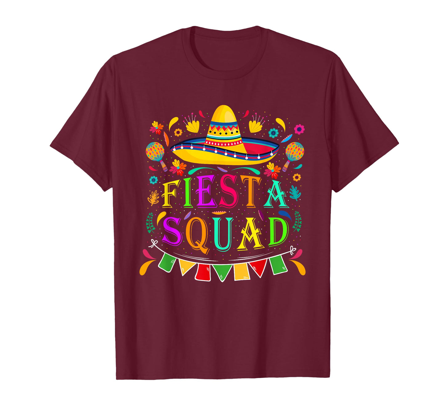 Cinco de Mayo Fiesta Squad Mexican Party Cinco de Mayo Squad T-Shirt