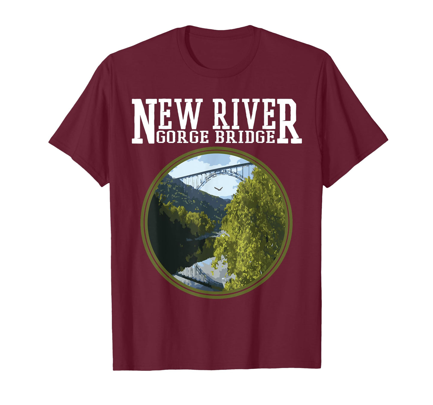 New River Gorge bridge t-shirt West Virginia T-Shirt