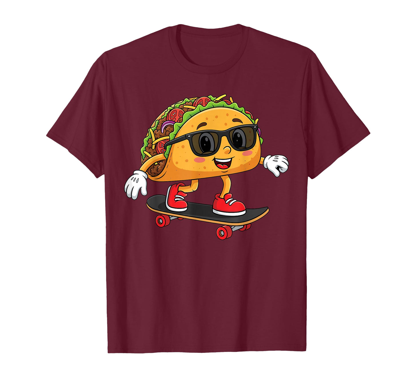 Taco Skateboarding Skating T-Shirt