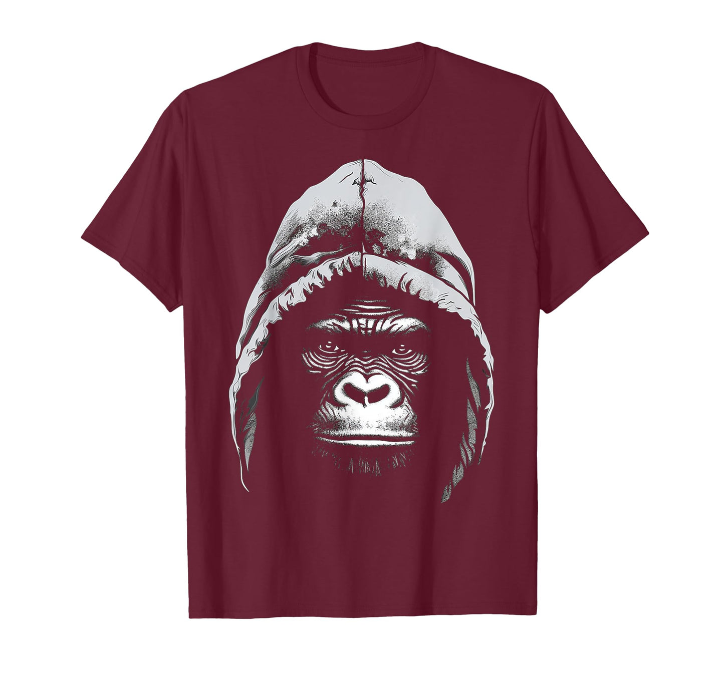 Gorilla Drawing Animal Art Motif Goriila T-Shirt