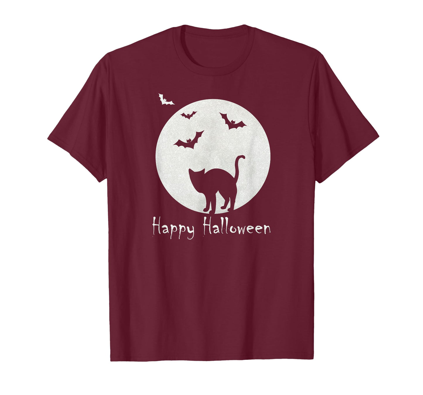 Halloween Cat Moon I Bat Pumpkin Halloween T-Shirt