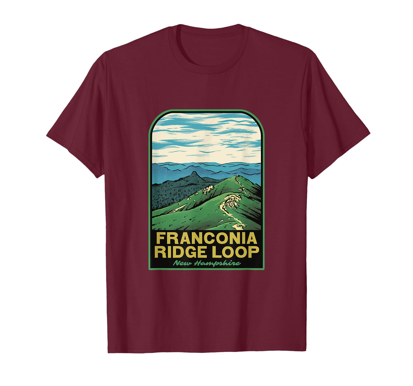 Franconia Ridge Loop New Hampshire White Mountains T-Shirt