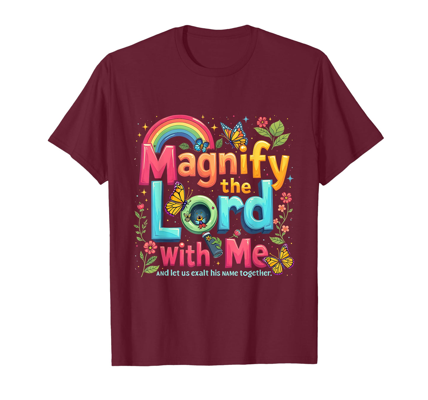 Summer Camp Magnify The Lord Christian VBS 2025 T-Shirt