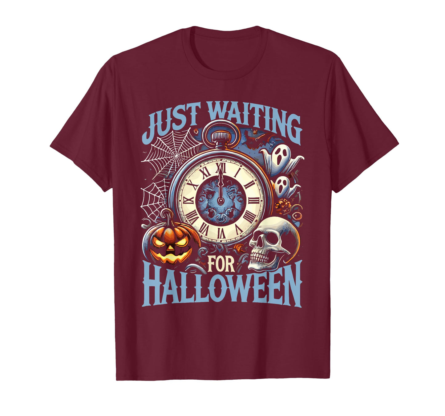 Halloween Summer Just Waiting For Halloween Summerween T-Shirt