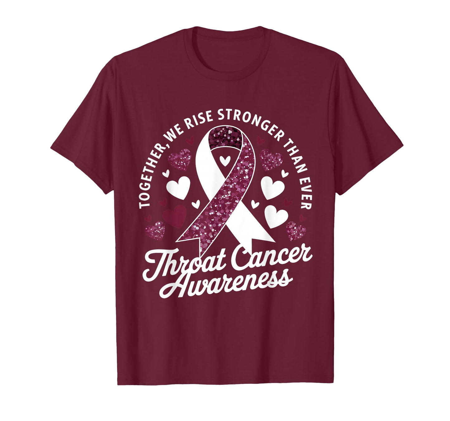 Throat Cancer Awareness Warrior Survivor T-Shirt